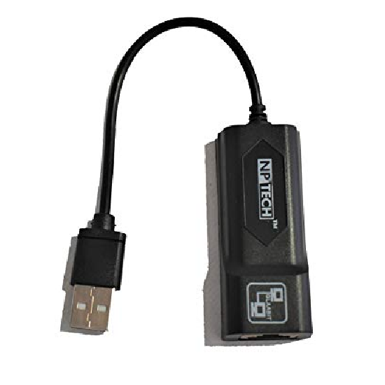 NP TECH 2.0 ETHERNET Adapter, USB to LAN GIGABYTE